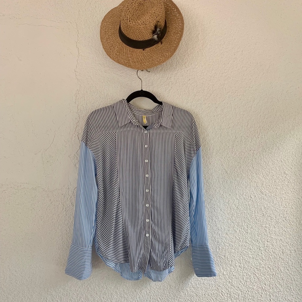 Free people stripped long sleeve